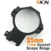 Skwoptics-Scope Rings, Dovetail Riflescope Mount, 35mm, 11mm, A Pair of Dovetail, 6