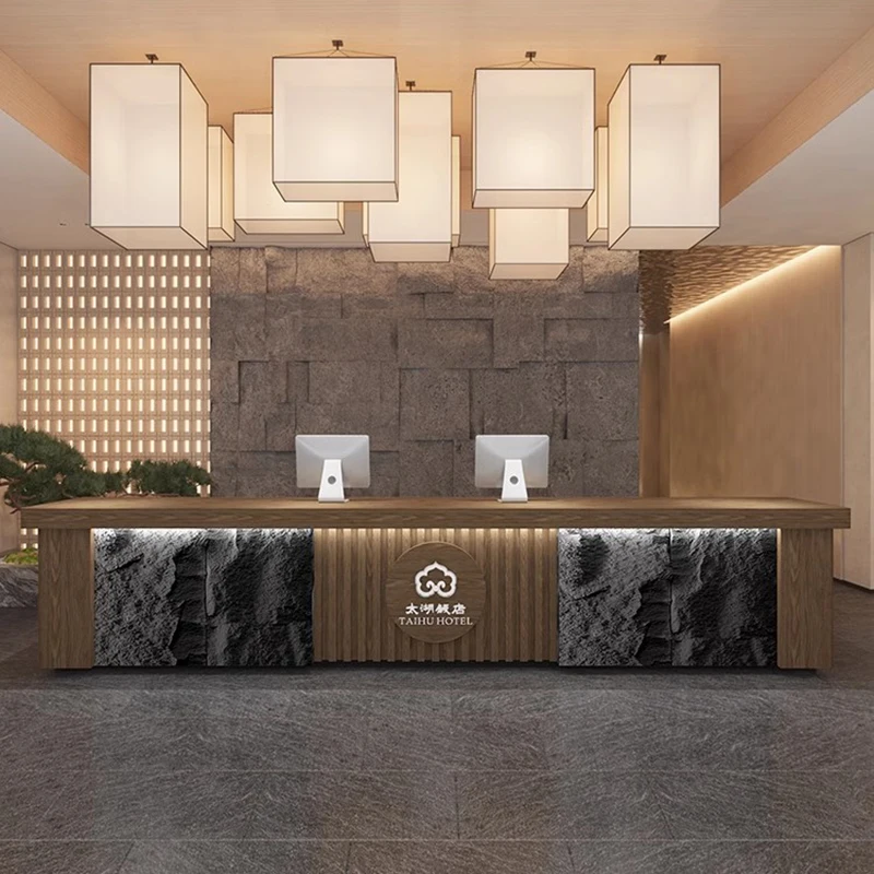 Store Cashier Reception Desk Counter Restaurant Reception Desks Manicure Checkout Console Mostrador Recepcion Bar Furniture office restaurant reception desk counter conference small reception desks console checkout recepcion mostrador luxury furniture