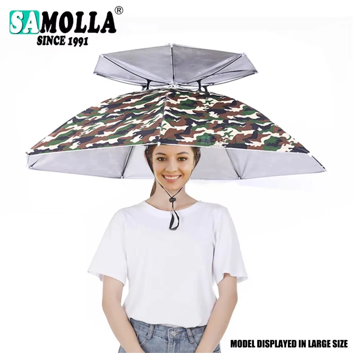 Folding Umbrella Hat Rain Sun Shade Fishing Camping Headwear sun hats umbrella hat rain umbrella hat fishing hats