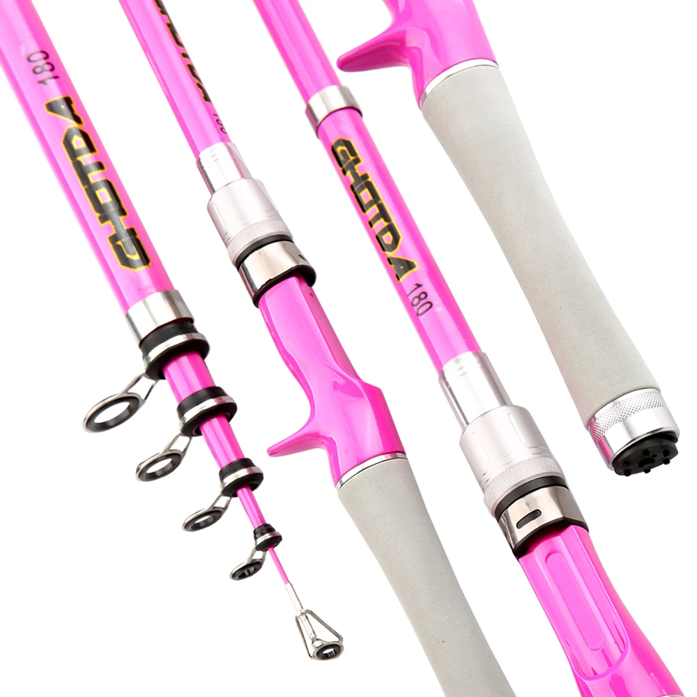 New Carbon Fiber Lure Rod 1 5m 1 8m 2 1m 2 4m Throwing Equipment Sea