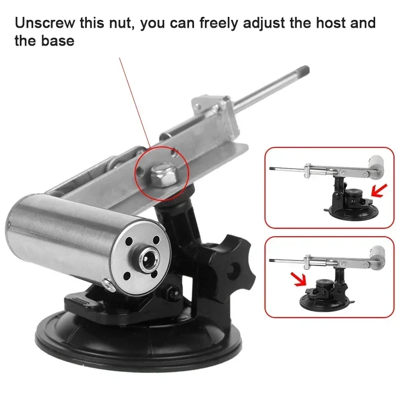 Mini Telescopic Sex Machine 45mm Stroke with Suction Cup Dildo or 3XLR Dildo Reciprocating Linear Actuator Female Sexual Stoys