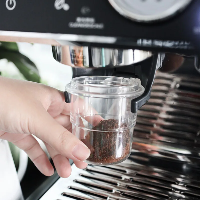 Clear Espresso Coffee Dosing Cup & Brewing Bowl - Barista Accessories