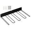 Wall Hanging Long Boots Holder Rack Space Saving Metal Wall Mount Shoes Rack Dust-Proof Short Boots Storage Racks For Home 2