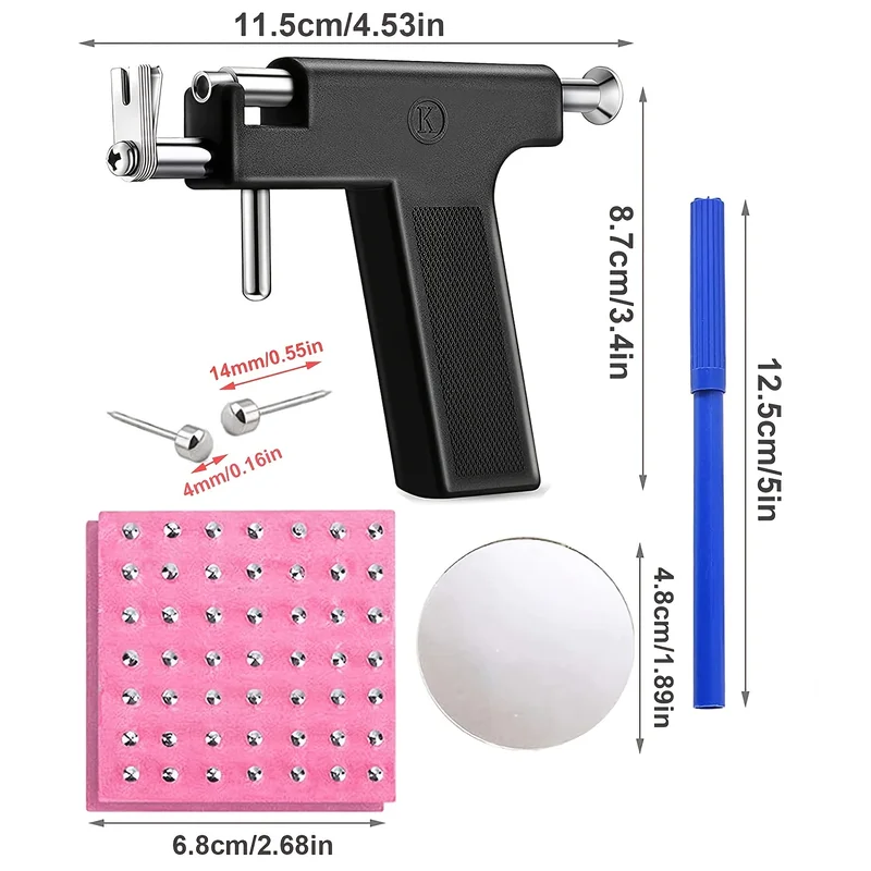Professional Ear Piercing Gun Tool Set Professional Ear