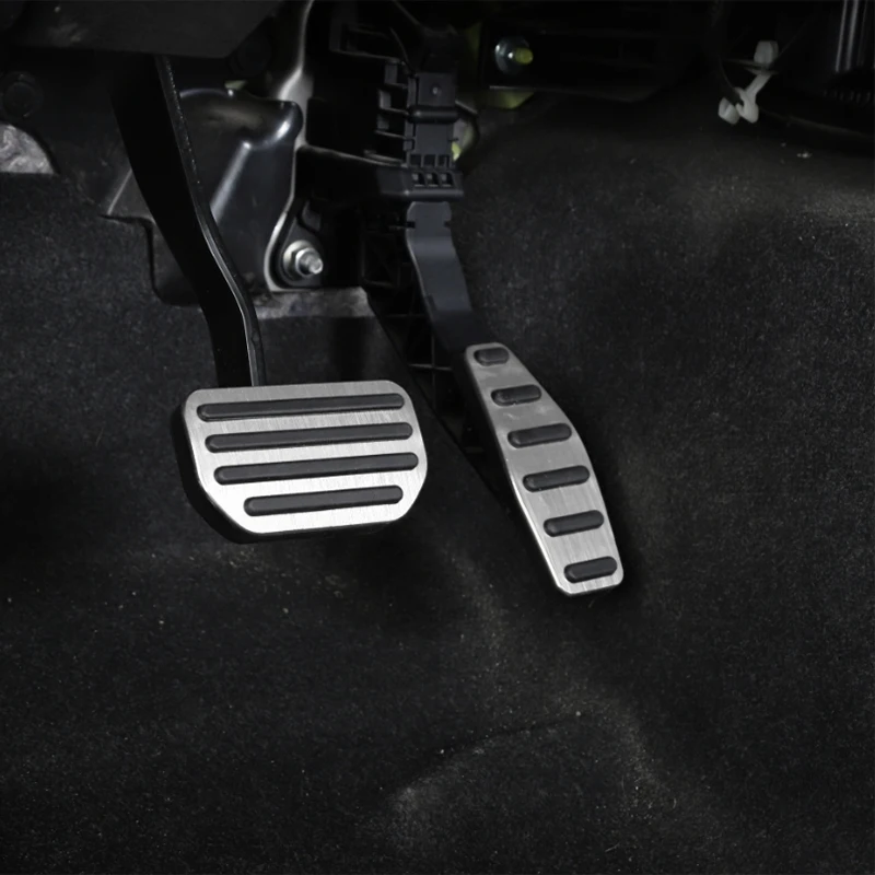 Car Accelerator Brake Foot Pedals Covers For Suzuki Jimny 2010 2011 2012 2013 2014 2015