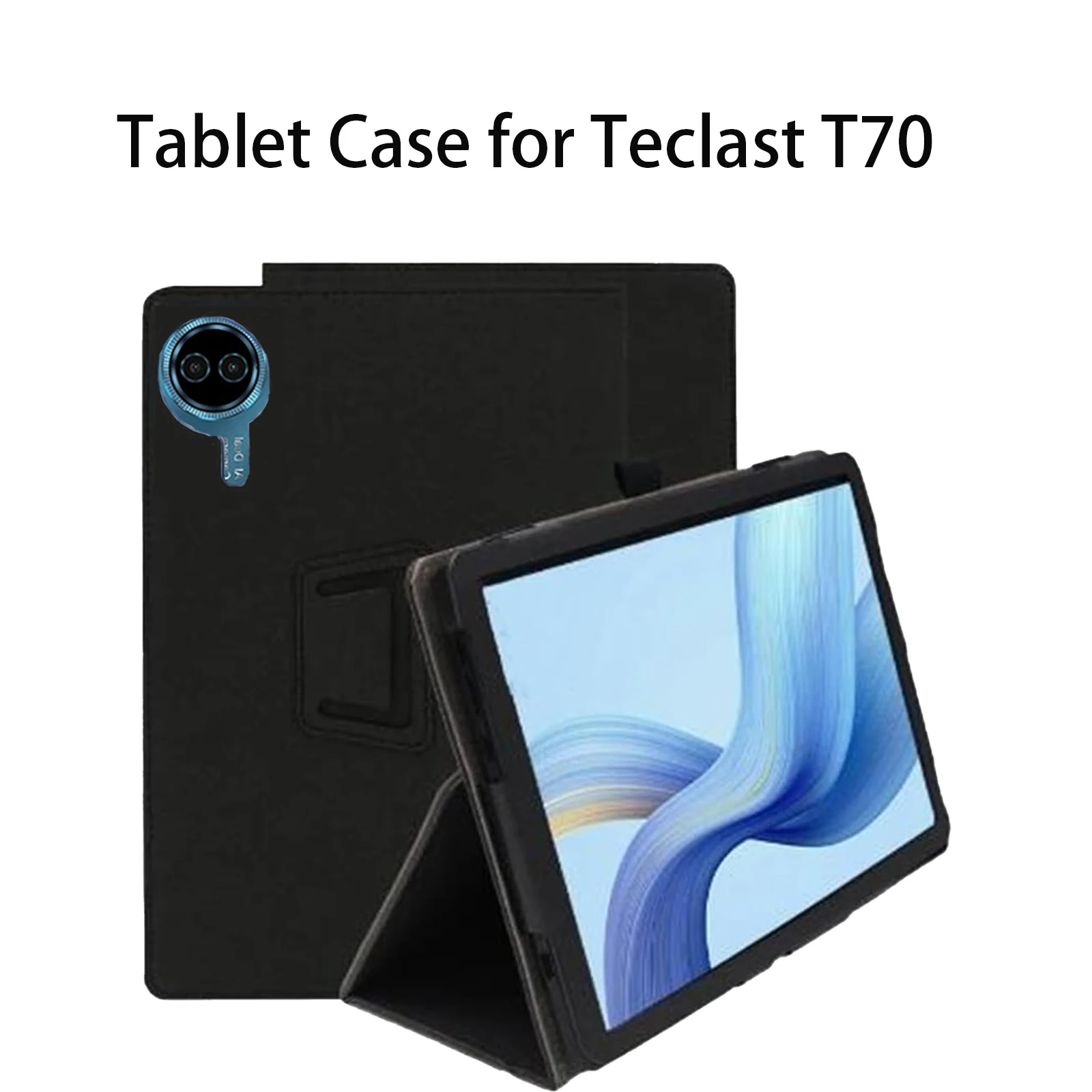 Premium Shockproof Tablet Case with Kickstand in PU Leather