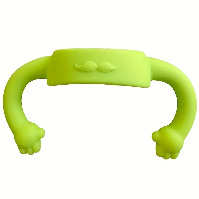 Baby Silicone Bottle Handles Natural Baby Bottle Handle Wide Neck Feeding Handle Easy Carry Lightweight