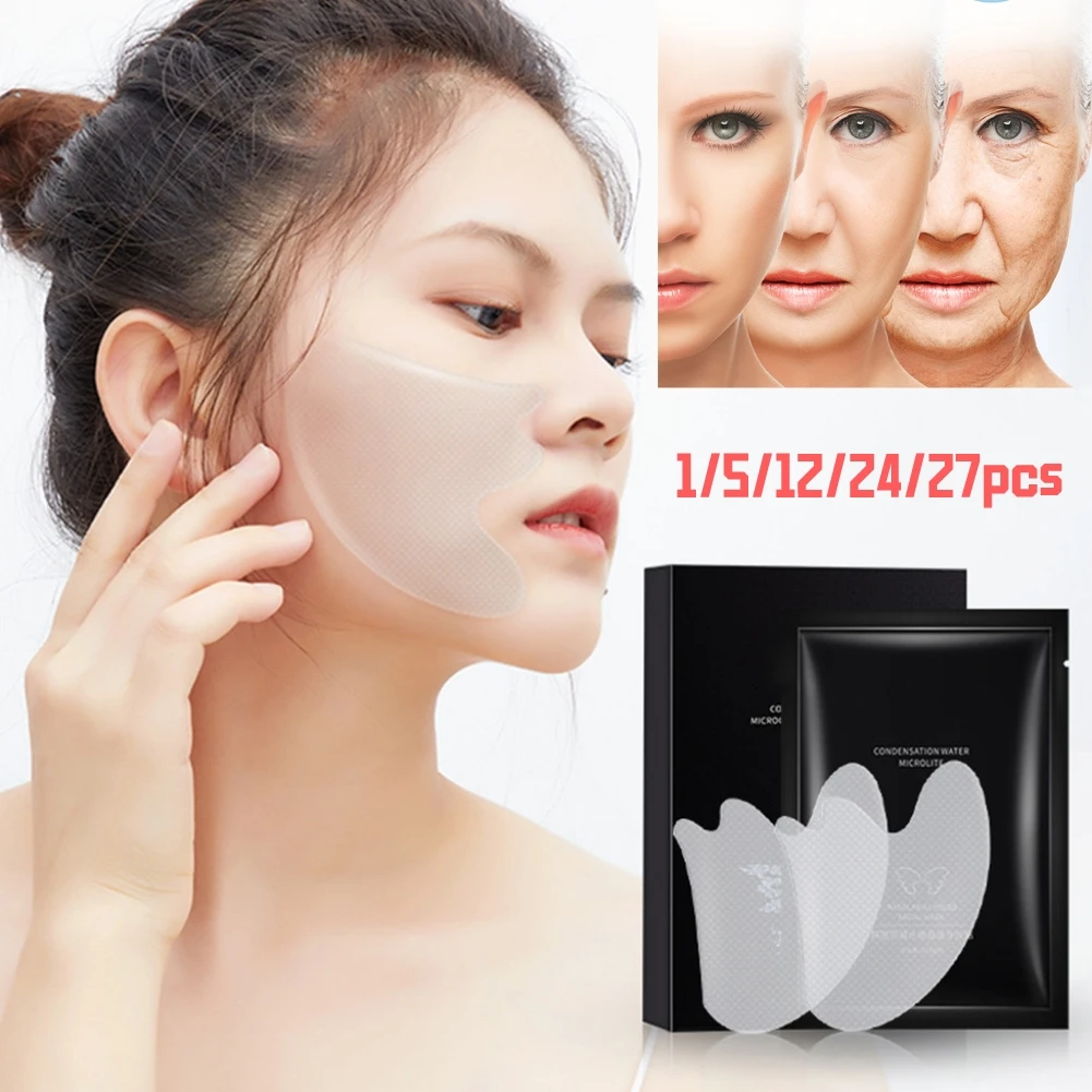 Anti Wrinkle Face Cheek Sticker Wrinkle Removal Mask Antiaging Anti