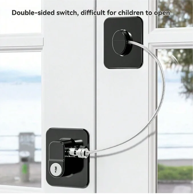 Child Safety LockingTipper Prevents Fridges And Cabinets From Tipping Over cabinet lock child lock safety lock refrigerator lock refrigerator door lock