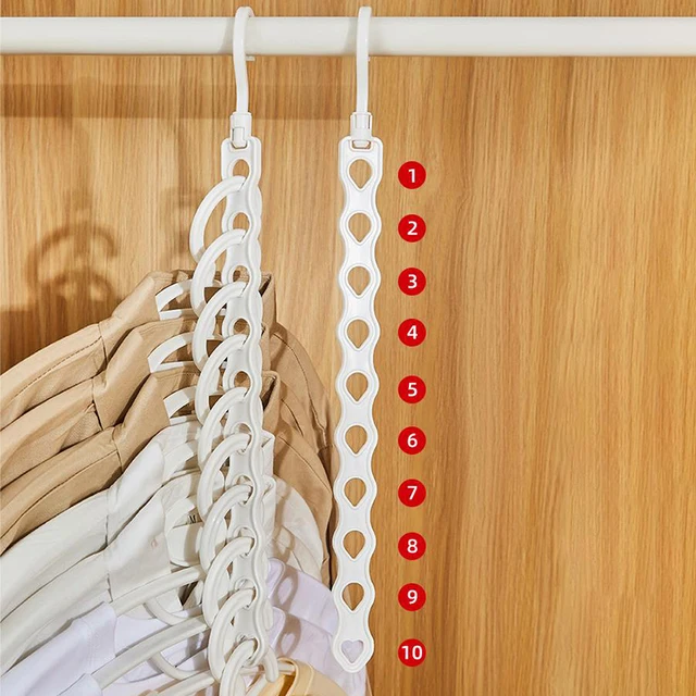 Multifunctional Clothes Hanger Storage Rack For Home Hanging Clothes Dormitory Folding Clothes Drying Rack To Save Space Bedroom