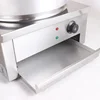 Electric Crepe Baking Pan Fried Dumpling Crepe Commercial Electric Desktop Frying Oven Pan Pancake Machine.2400W 5