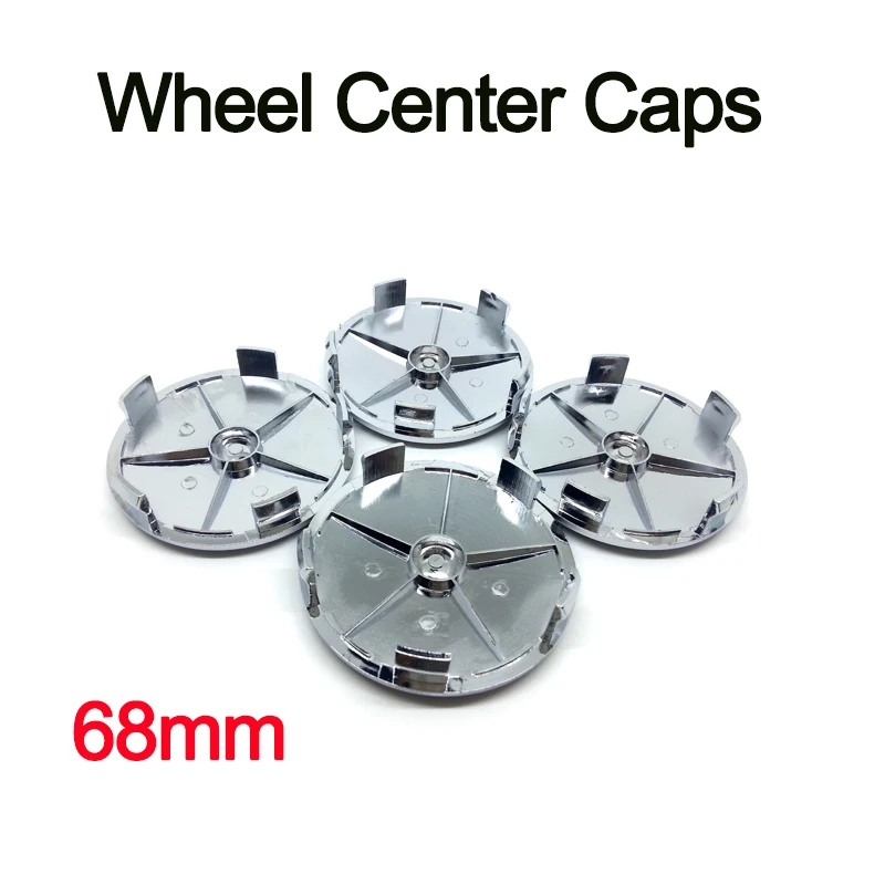 68mm Car Wheel Tire Rim Center Hub Caps Covers for BMW E36 E46 E53 E90 E60 E61 E93 E87 X1 X3 X5