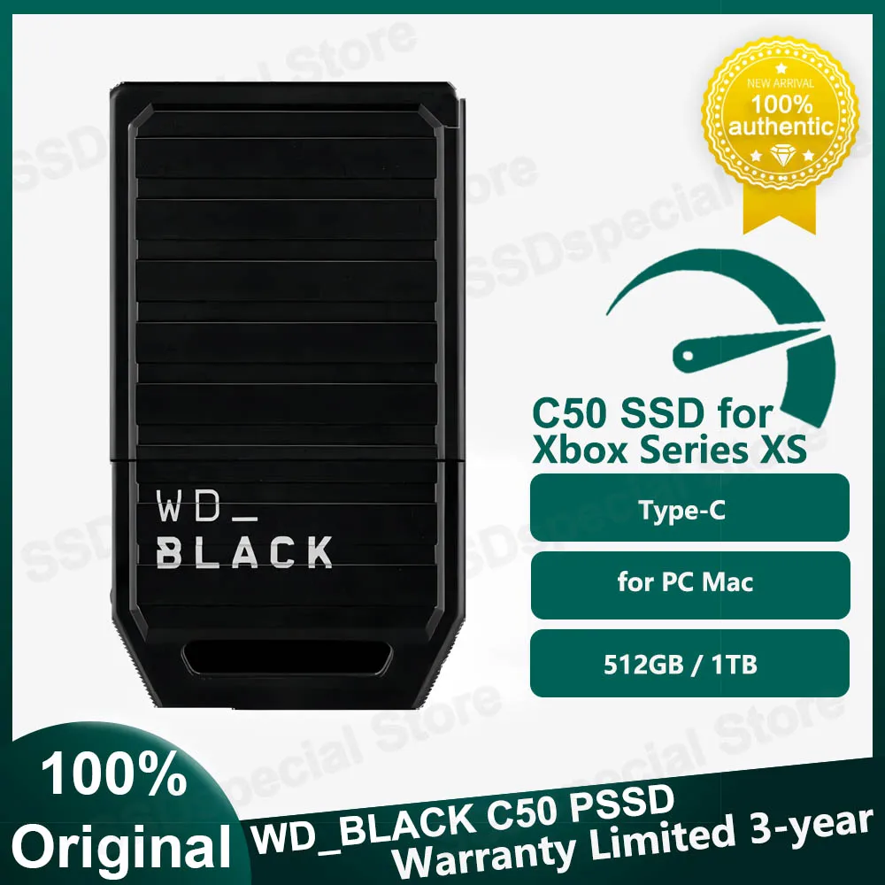 Western Digital WD BLACK C50 Expansion Card Memory 1TB