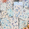 Romantic flower notebook material，suitable for Diy decorating scrapbooks，journal planning，background paper，aesthetic stationery 3
