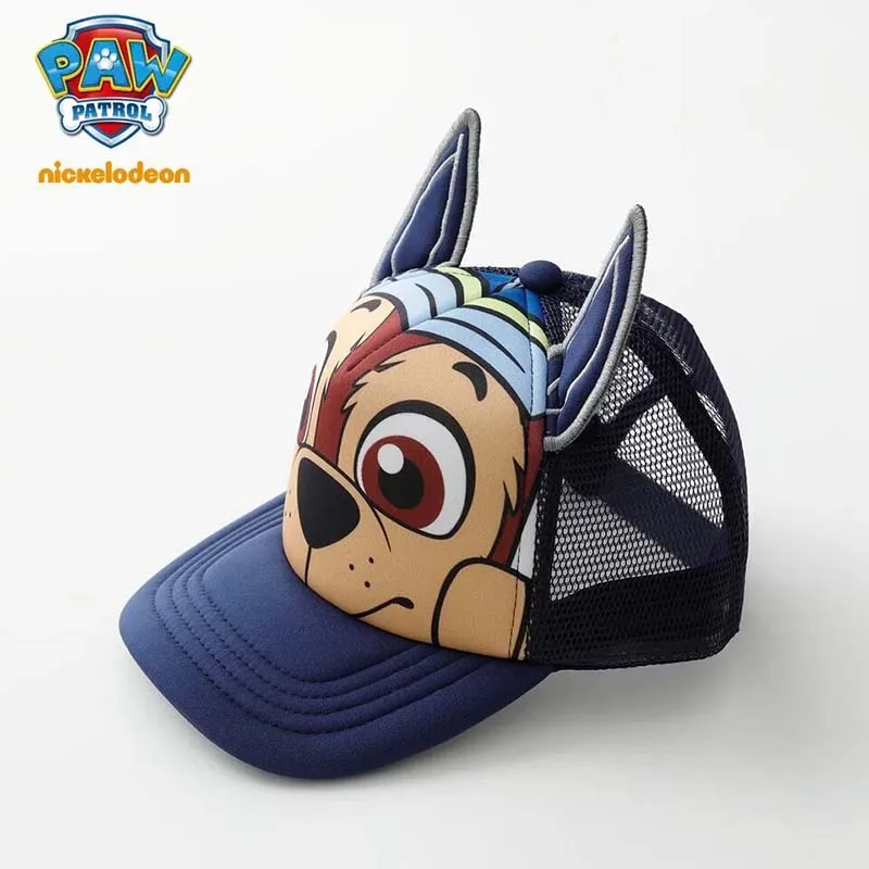 thumbnail image 1 of Gorra de béisbol con dibujos animados de Paw Patrol para niños, gorra de béisbol con malla de hip hop y protección solar, gorra para niños y niñas, gorra con cierre a presión, gorra deportiva, 1 of 5