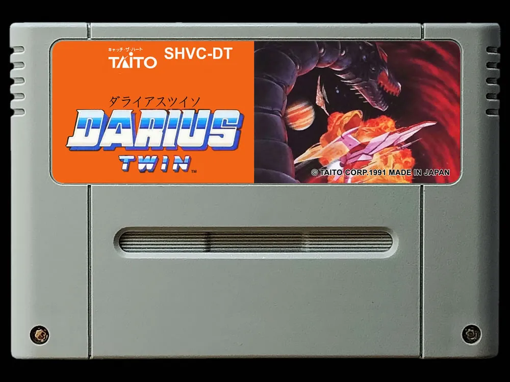 game cards : Darius Twin ( Japanese NTSC Version!! )