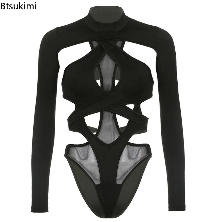 Bodysuit rayas hombro descubierto
