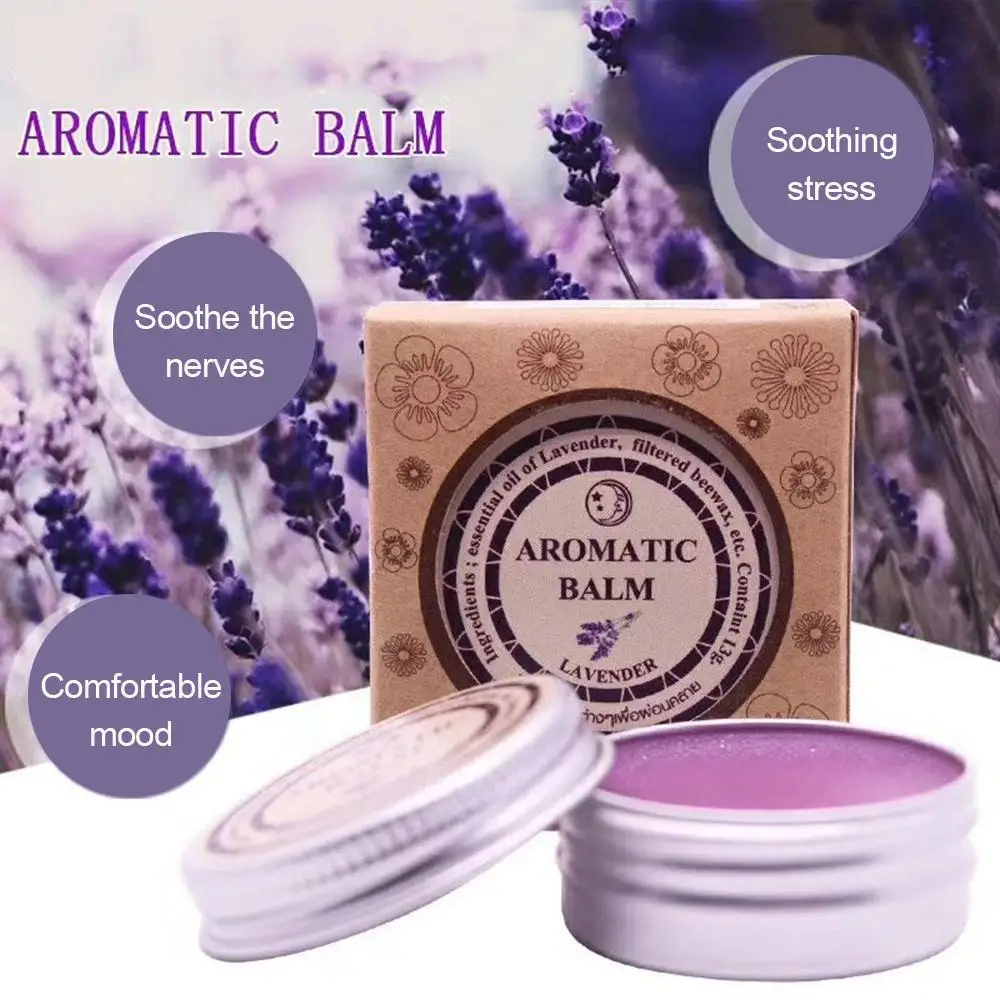 

Lavender Sleepless Cream Soothe Mood Aromatic Balm Improve Sleep Insomnia Relax Anxiety Cream Relieve Stress Cream Person Care