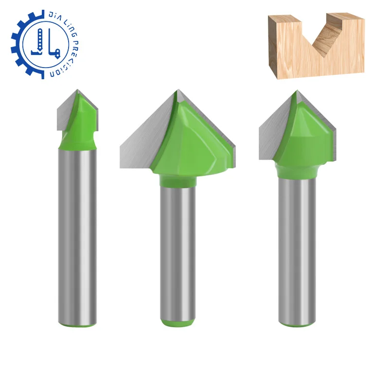 WoodCuttingToolsCNC3dVShapeEngravingToolsWoodMillingCutter