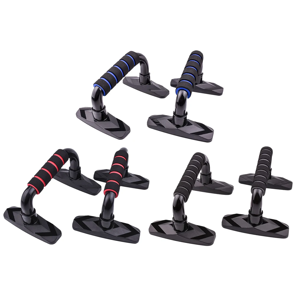 2Pcs Push Up Bar Push-up Bracket Foam Handles Push Up Grip Handle Anti Slip Chest Fitness Equipment for Floor Workouts