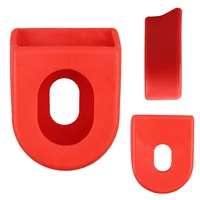 Couvercle de protection de manivelle de vélo en Silicone, manchon en Silicone, étui de protection de pédalier de pédale, vélo de route de montagne, accessoires de cyclisme vtt 6