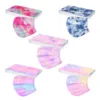 50pc Kids Tie-Dye Gradient Three-Layer Dust-Proof Breathable Disposable Mask Cubre Bocas Desechables Mascara DescartáVel 1