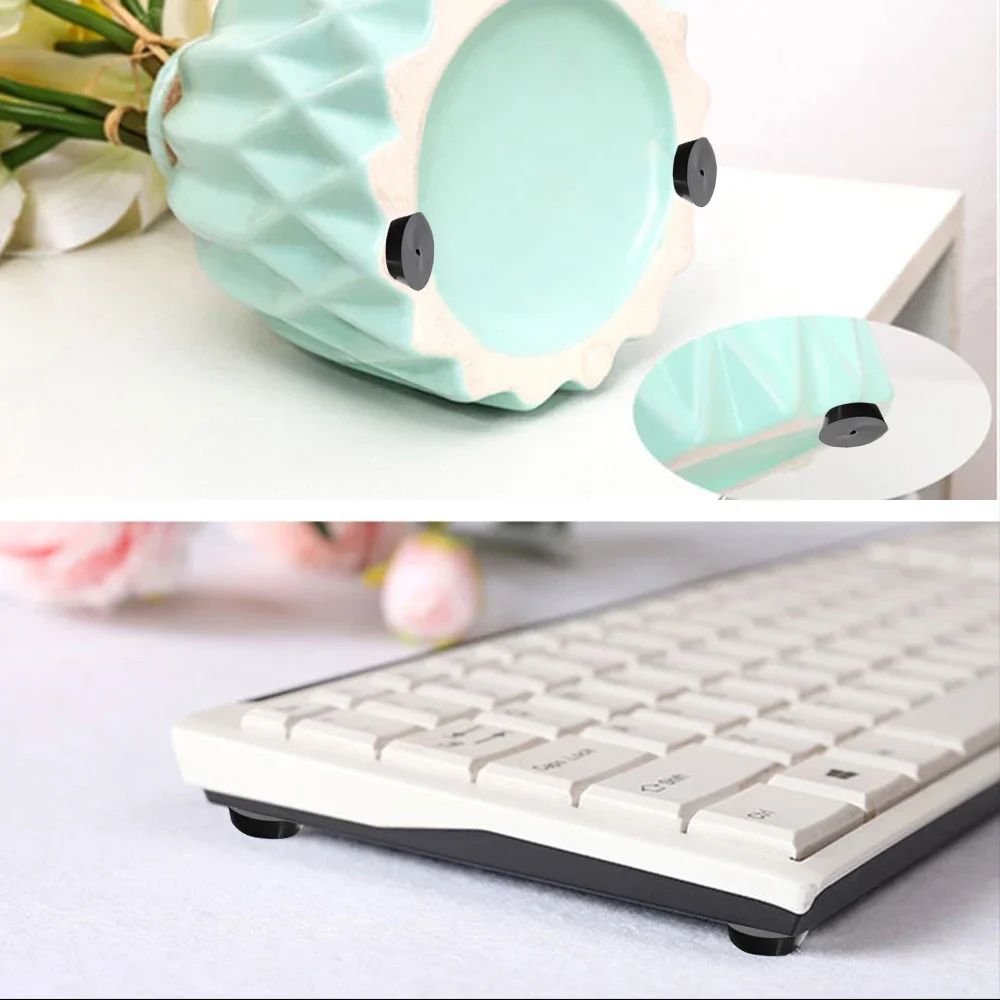 Furniture Foot Pads 8 80Pcs Vulcanizate Floor Protectors Non-slip