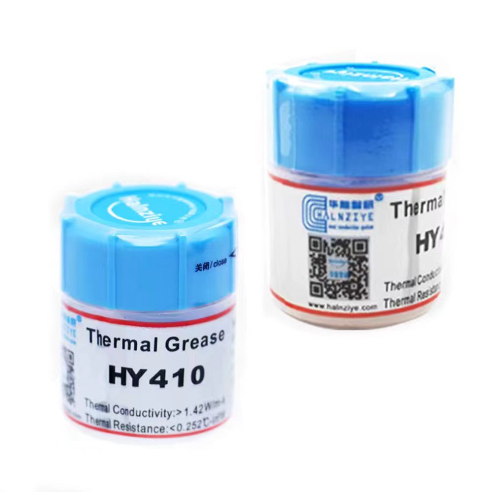 10g HY410 Thermal Conductive Silicone Grease Paste Conductive Grease Heatsink For CPU GPU Chipset Notebook Cooling