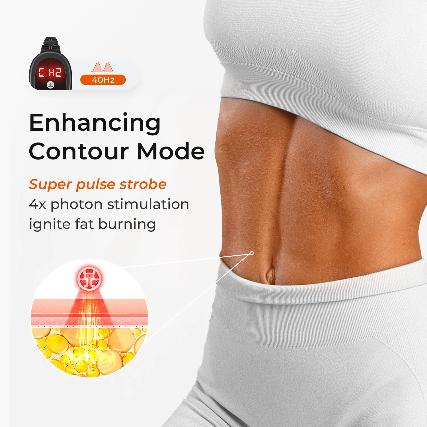 100 LED Red Light Therapy Belt For Body Health Care Fat Loss Back Pain Relief