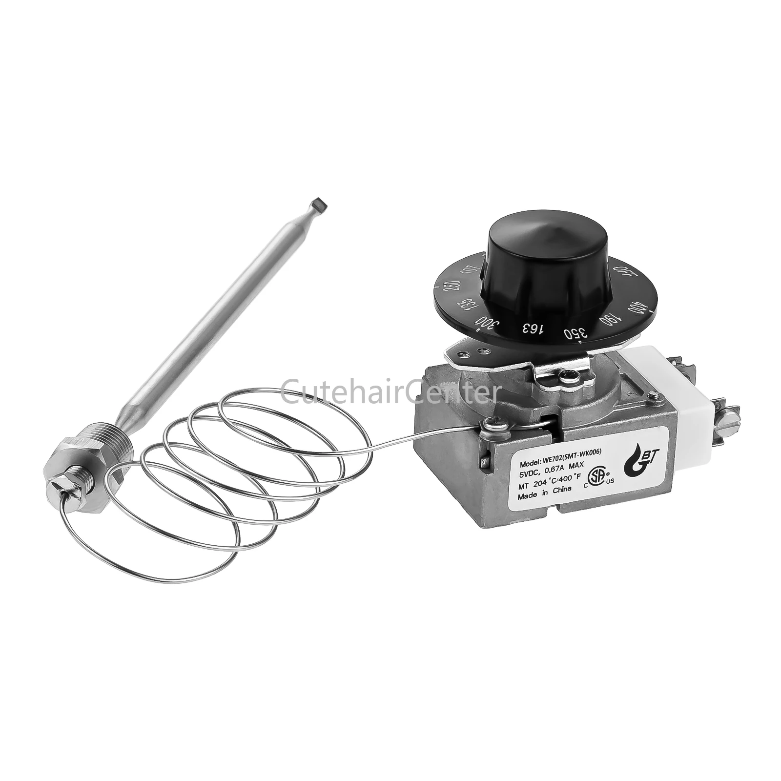 Termostato de Segurança para Adcraft Gás Fryer High Limit Switch Rx2-24 Knob Npt Nut Atosa 301030004