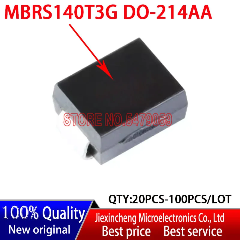 

MBRS140T3G маркировка: B14 SMB MBRS140 DO-214AA Выпрямитель Диод, Schottky новый оригинальный