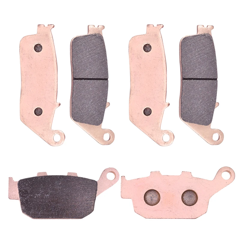 

Motorcycle Front And Rear Copper Brake Pads For HONDA CB400 CB 400 1992-1995 1997-1998 CBR 250 1990-1994 CBR 400 1987-1994