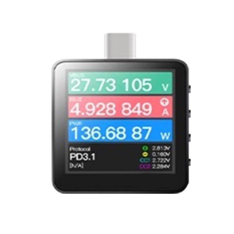 

PD USB Current Meter with Offline Storage Current Reader Durable