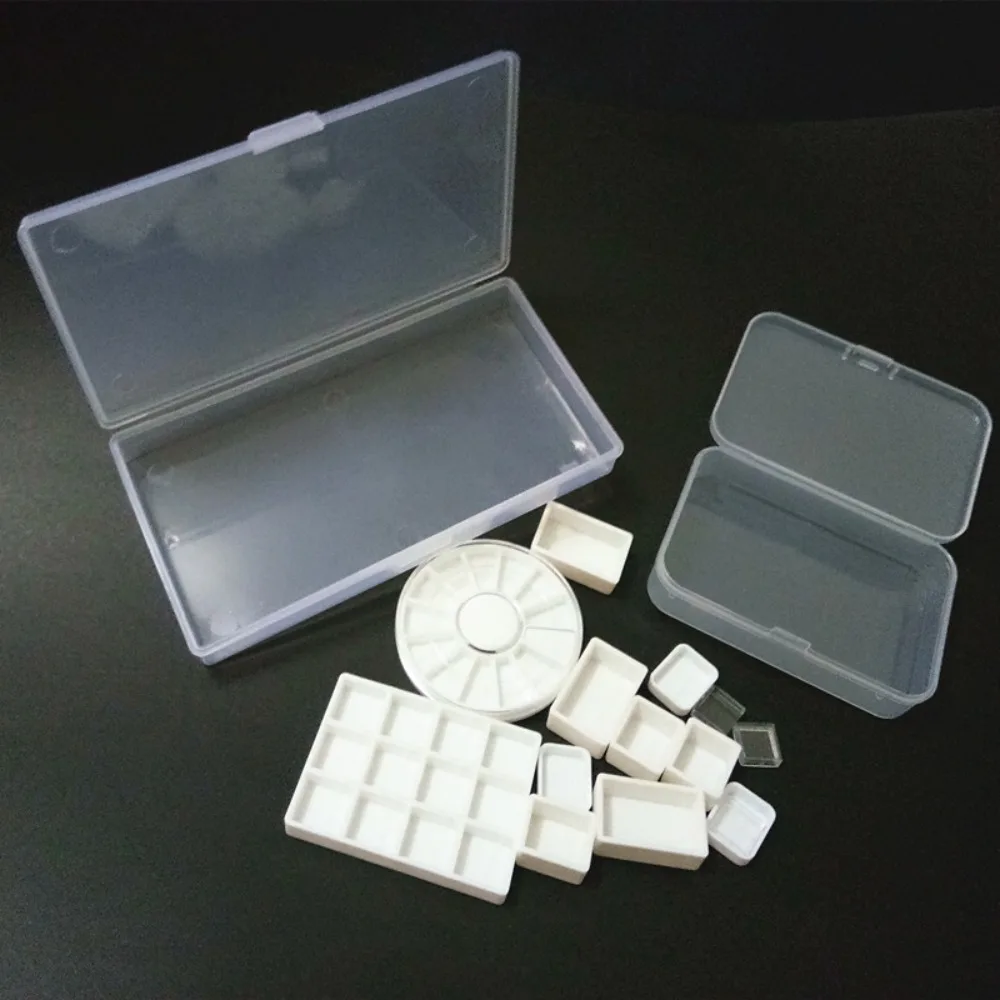 

Квадратная портативная мини-фотография маленькая многомерная Белая пустая пластиковая краска белая/прозрачная цветная пластиковая