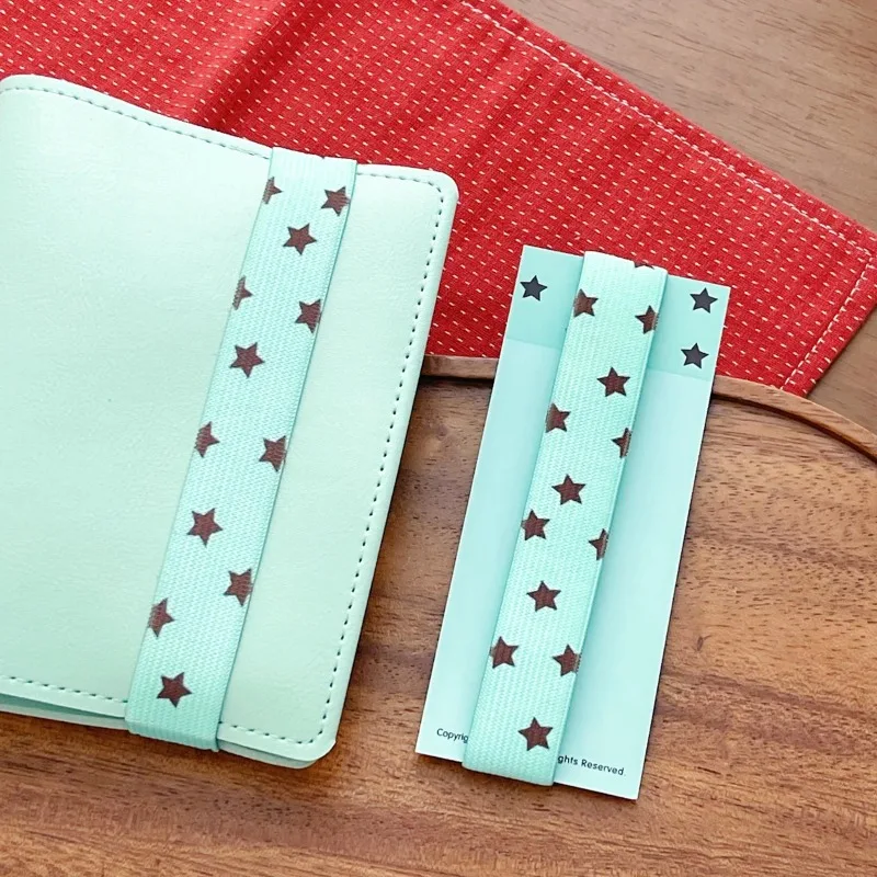 Notes, Handbooks, Elastic Straps, Cute Decorations, I Accessories, Creative, Interesting, High Beauty, Suitable for Girls