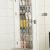 28 Grids Pockets Hanging Door Storage for Closet Multi Functional Toys Snack Underwear Shoes Storage Non-woven Fabric Organiser 2