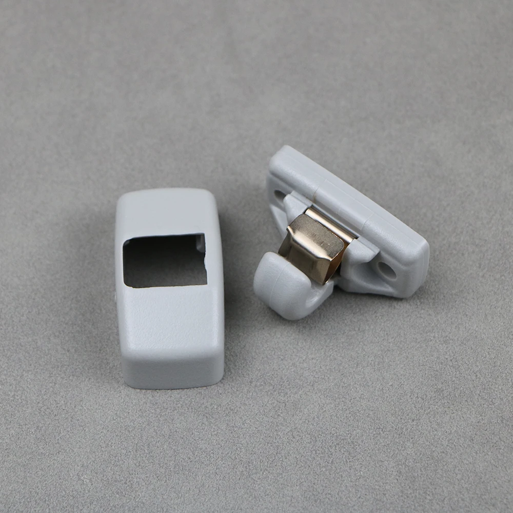 Muslimgenuine Grey Sun Visor Clip Gancio Supporto Per Vw Amarok Beetle Bora Caddy Eos Golf Passat Polo Touran Fabia 3 B0857563