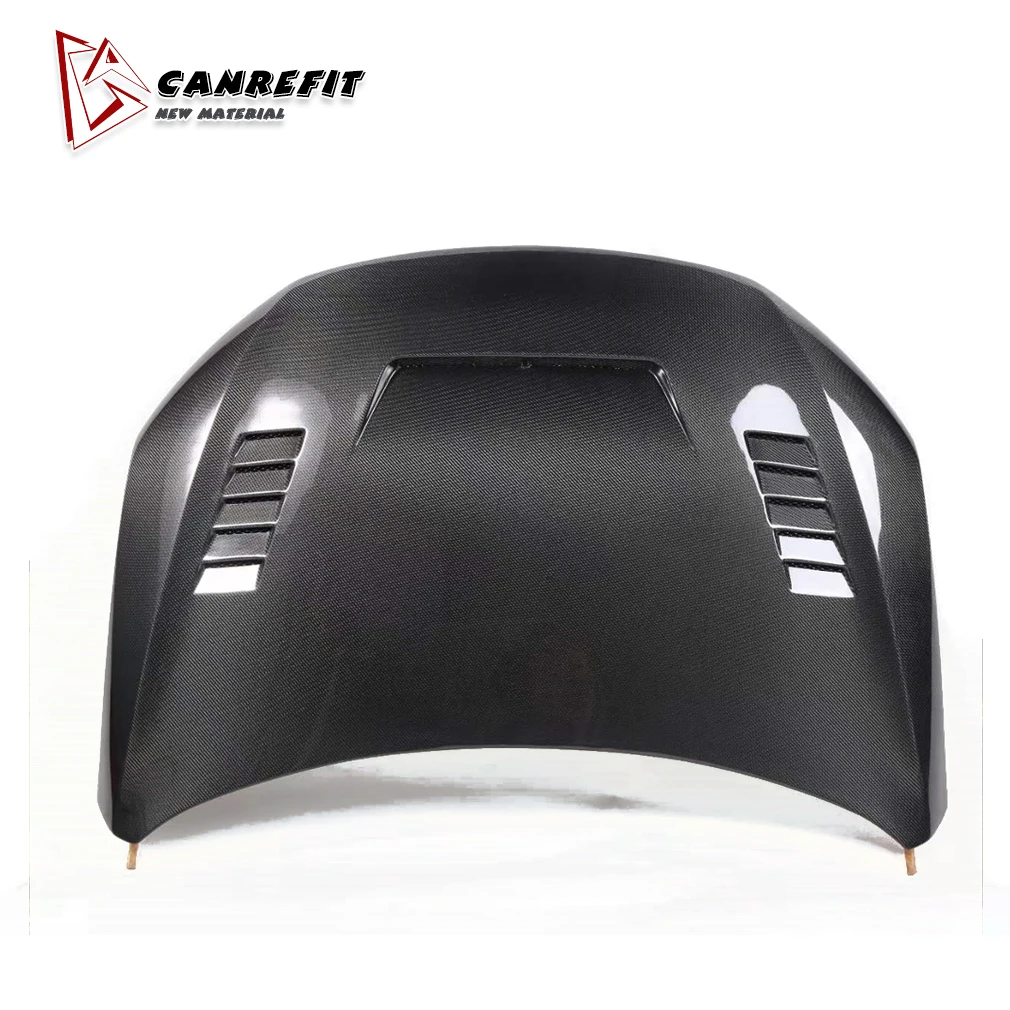 

FOR Volkswagen Scirocco VW 2010 2011 2012 2013 2014 2015 2016 2017R style custom carbon fiber hood vent hole