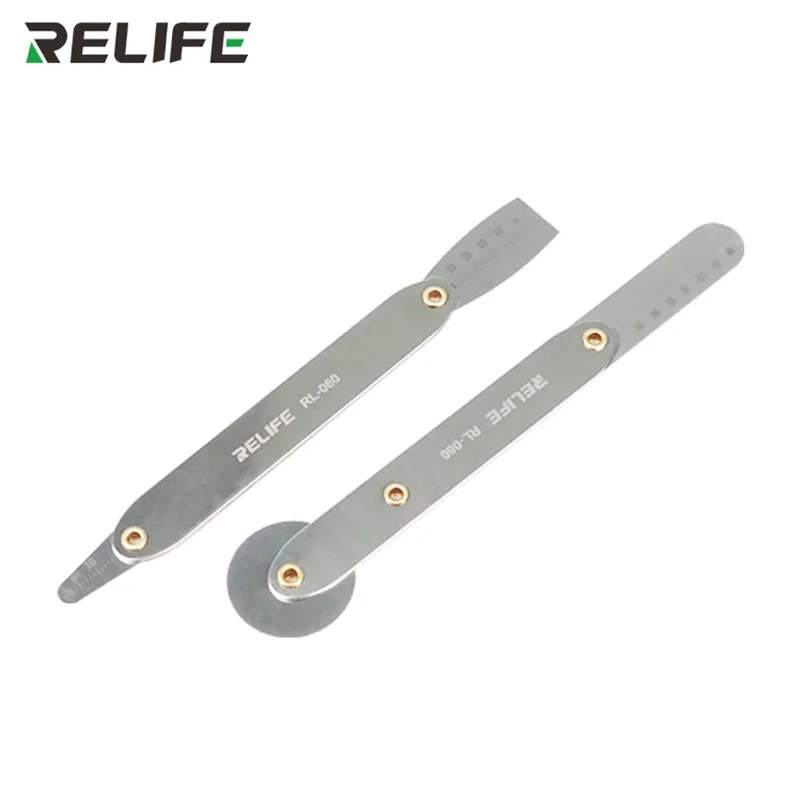 RELIFE RL-060 고정밀 분해 필러 세트, 아이폰 삼성용 CPU, 곡선 LCD 스크린 프레임 오프너 도구
