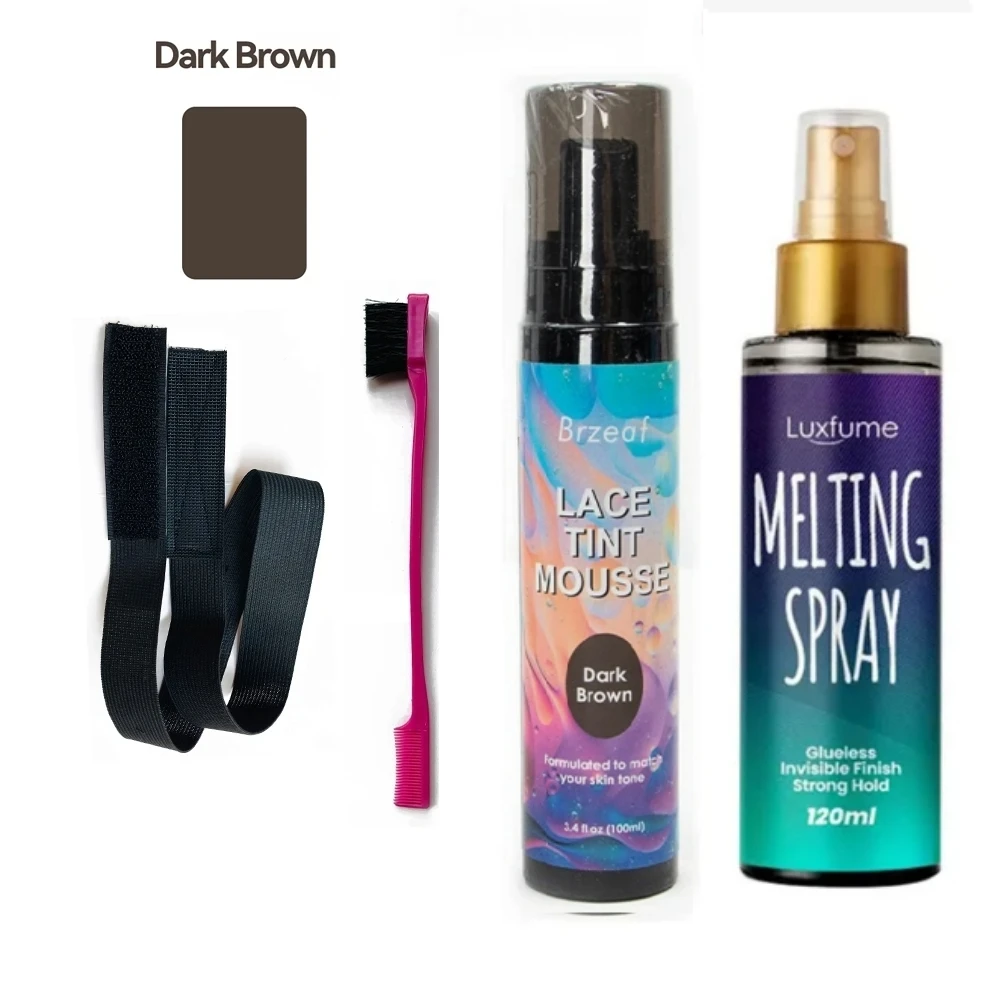 New Wax Stick Lace Tint Melting Spray Mousse Per Parrucca In Pizzo Wax Stick Edge Control Prodotti Per La Cura Dei Capelli Kit Di Installazione Parruc