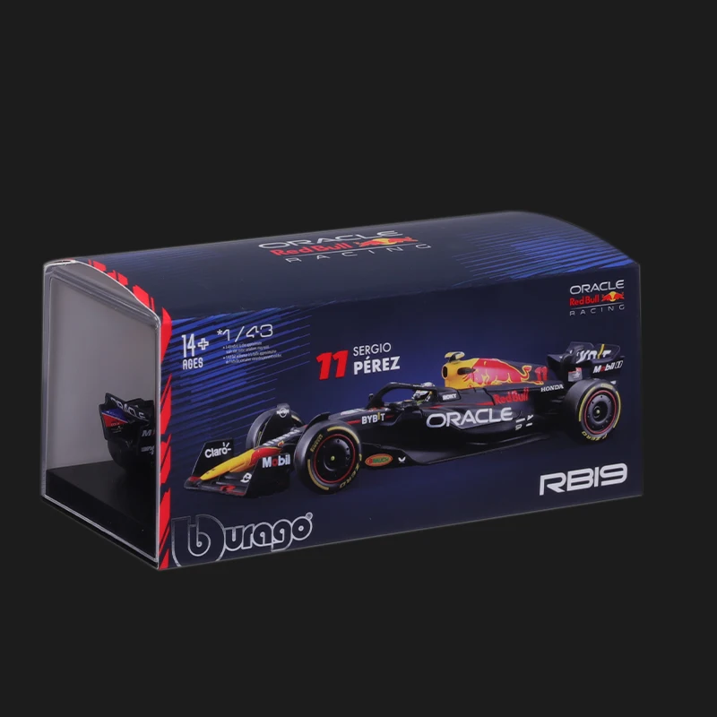 1:43 F1 2023 Racing Rb19 #1 Et #11 Alliage Voiture Modèle Moulé