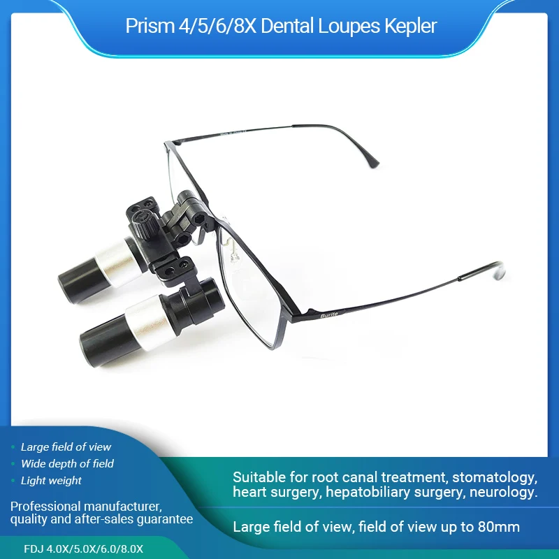 Prism4568XDentalLoupesKeplerBinocularMagnifierSurgicalLoupe