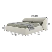 Armoires lit de lecture luxe Unique français salon lit têtes de lit grands Muebles Para dortoir chambre meubles accessoires 5