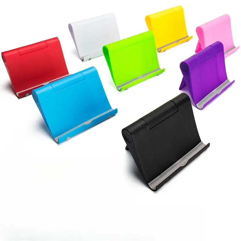 Kitchen Gadgets Mini Foldable Portable Phone Tablet Holder For Kitchen Removable Shelf Storage Rack Stand Decoration Accessories