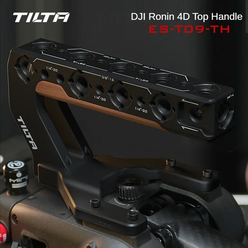 Tilta Es-T09-Th Maniglia Superiore Per La Maniglia Della Fotocamera Con Pellicola Dji Ronin 4D Per La Gabbia Della Fotocamera