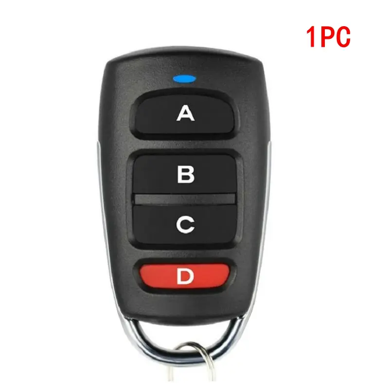 10/5pcs ABCD / Lock Unlock 4Button 433MHz Metal Push Button Remote Control Transmitter Universal 4 Buttons Garage Door Opener - Image 16