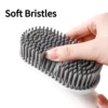 WORTHBUY Shoe Brush Multifunctional Cleaning Brushes Soft Bristled Clothes Brush Home Bathroom Accessories Cleaner Tools 3
