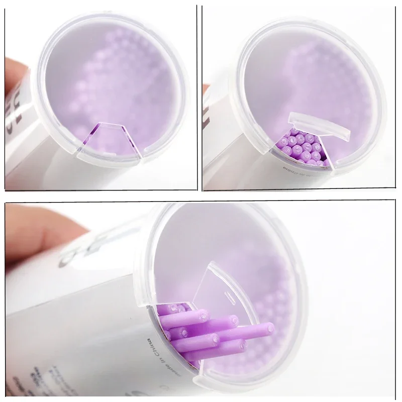 Micro Disposable Brush 100Pcs For Lash Removing Eyelash Extension Tools
