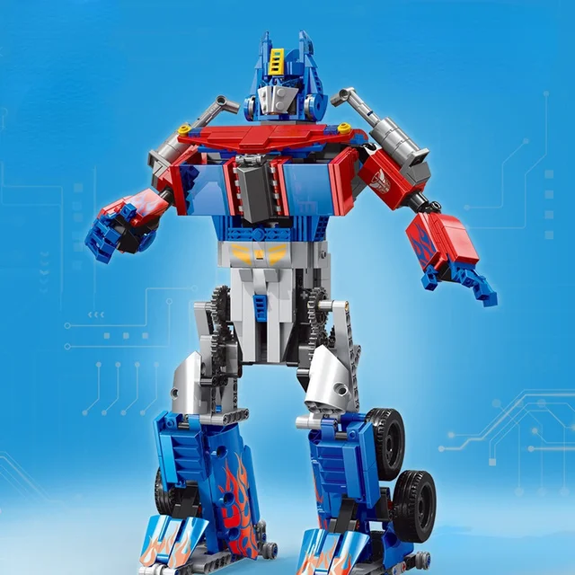 15036 15038 Creative Toys APP RC Remote Control Changing Robot Model Electric Assembly Building Block Kids Gifts 2