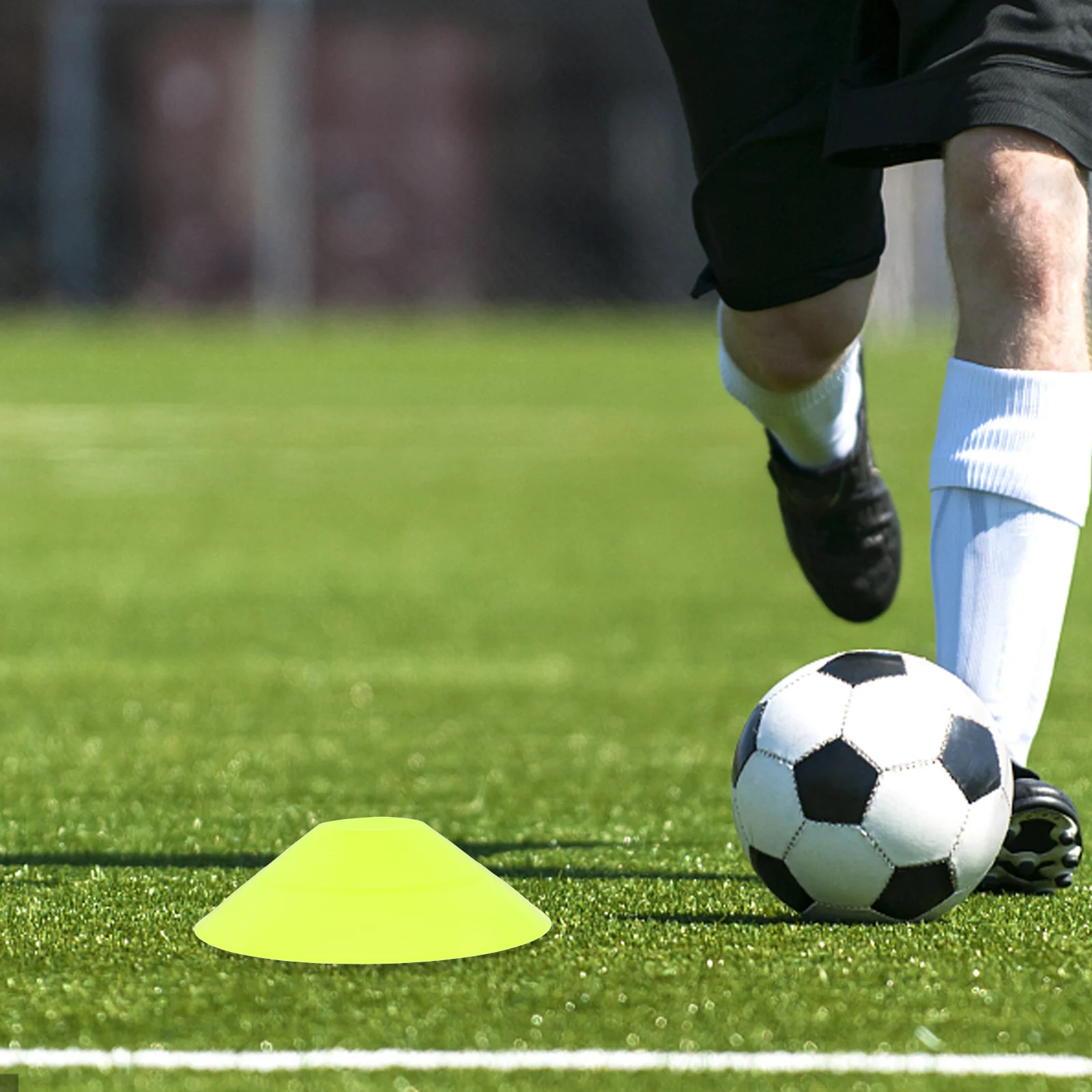 25pcs Sports Cones Soccer Cones for Football Training Disc Agility Soccer for Sports Football Basketball Coaching Tr